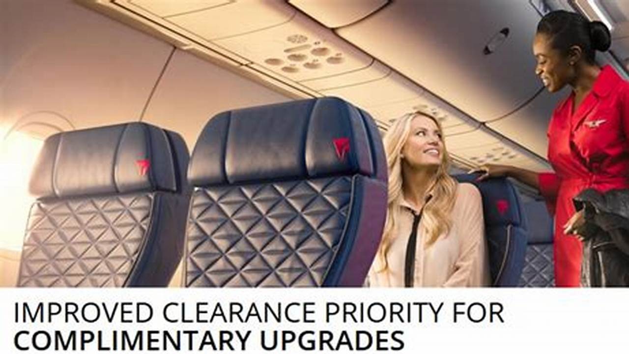 Delta Will Be Making Changes To Its Upgrade Priority As Of January 1, 2024., 2024