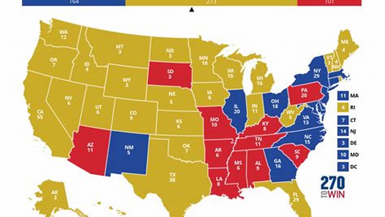 Democrat Primary Map 2024