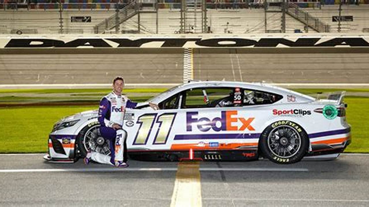 Denny Hamlin Won A True Nascar Cup Series Throwback Classic Sunday In The Food City 500 At Bristol Motor Speedway As Teams Were Presented With A., 2024