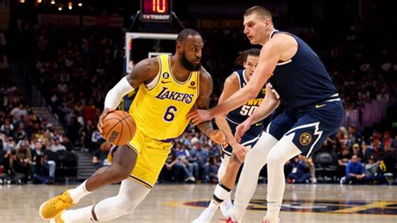Denver Nuggets Vs Lakers Playoffs 2024