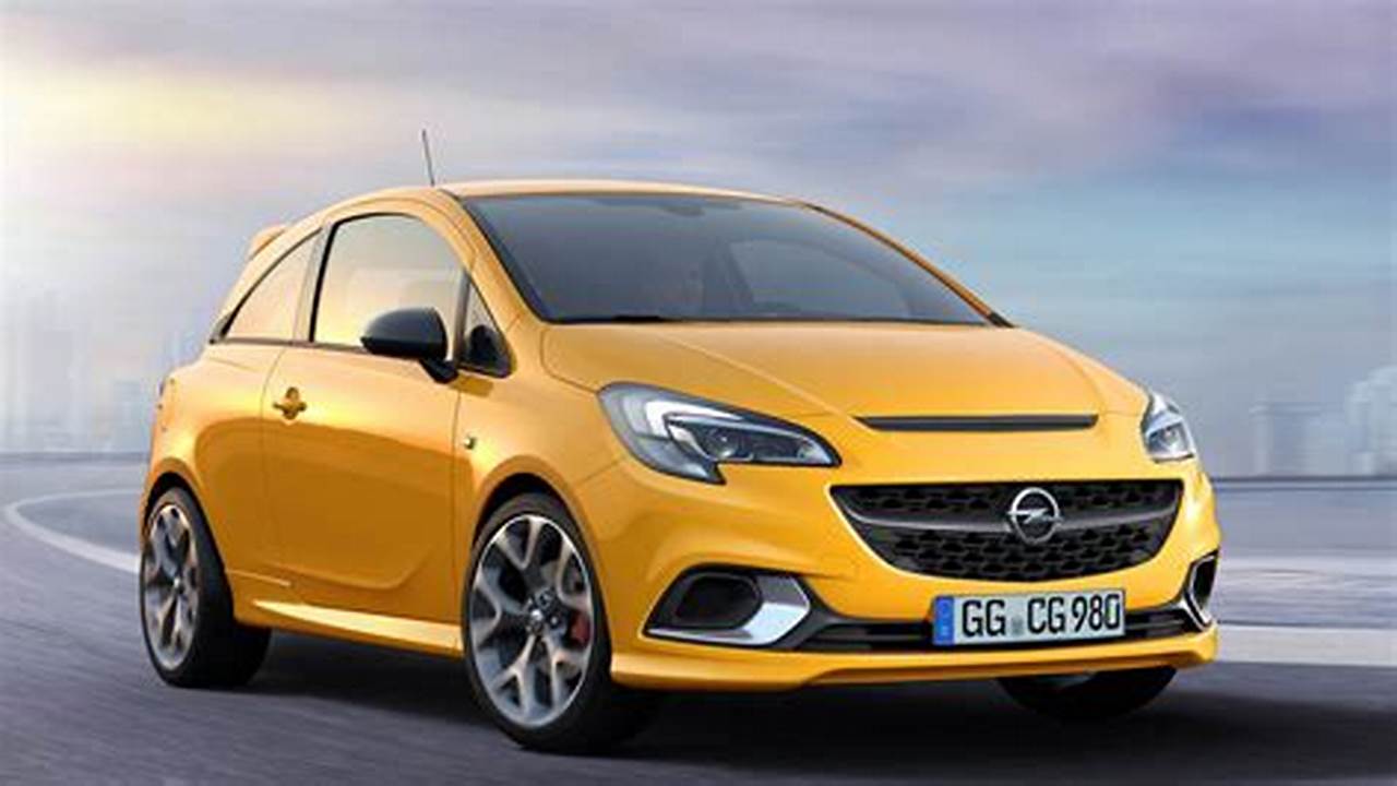 Der Corsa Ist Das Erfolgreichste Modell Der Marke Opel., 2024