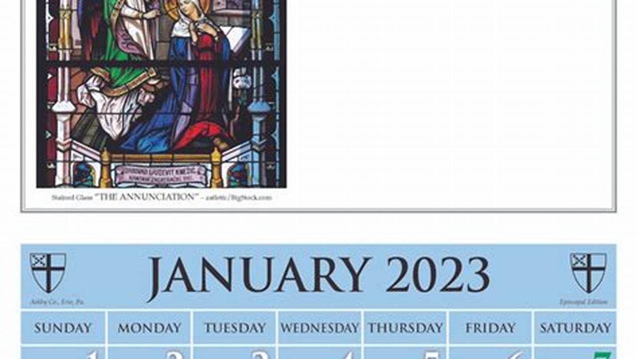 Desk Diary (Calendar) With Lectionary 2023 Episcopal Shoppe, Episcopal Relief &amp;Amp;, 2024