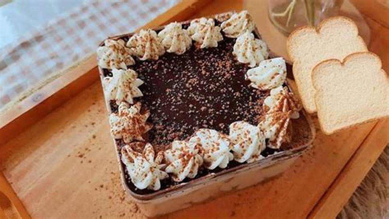 Dessert Box Roti Tawar Dengan Whipped Cream Dan Cokelat, Resep6-10k