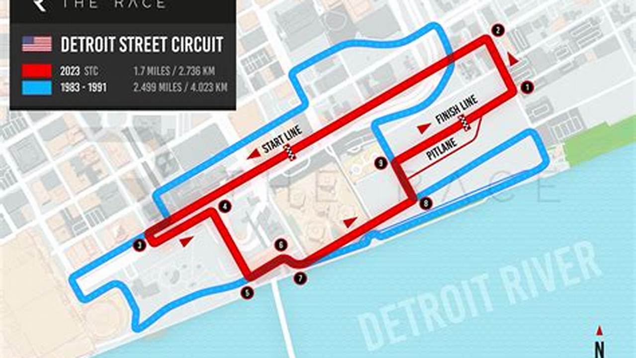 Detroit Grand Prix 2024 Map