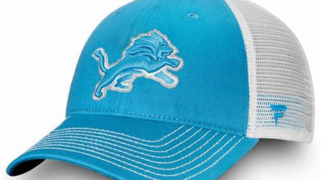 Detroit Lions Blue 2024 Nfl Draft Hats