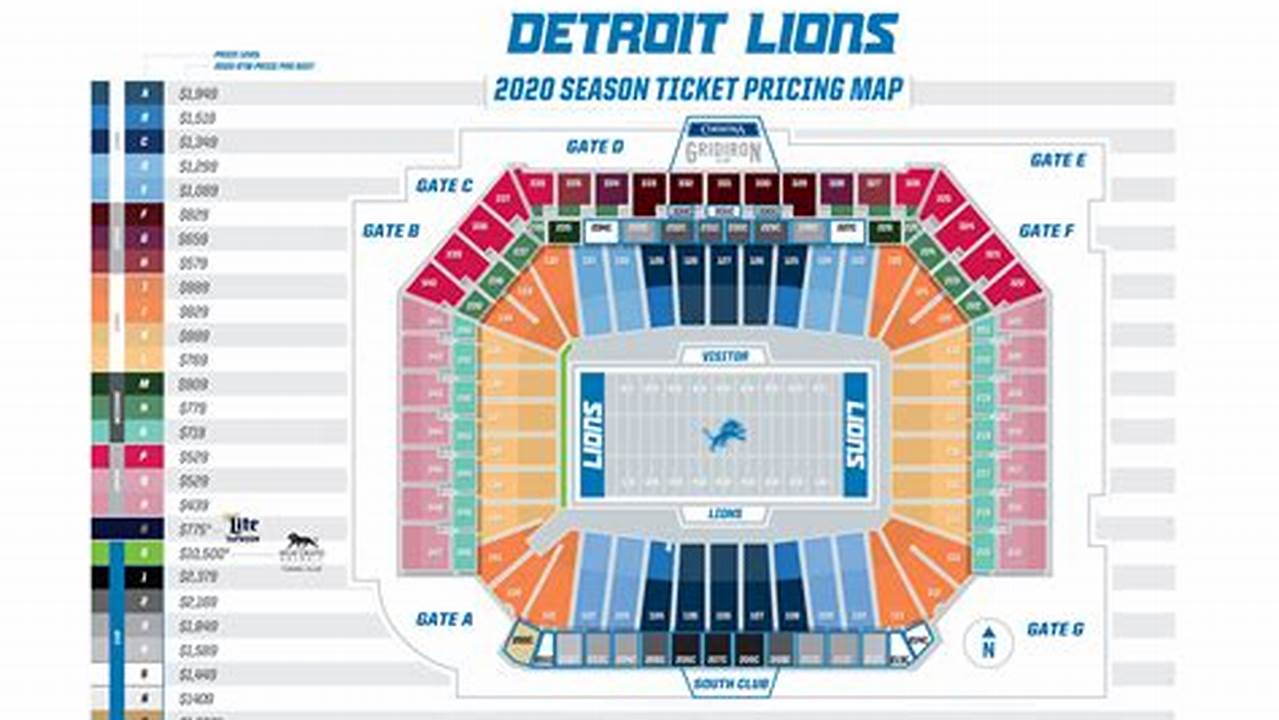 Detroit Lions Tickets 2024