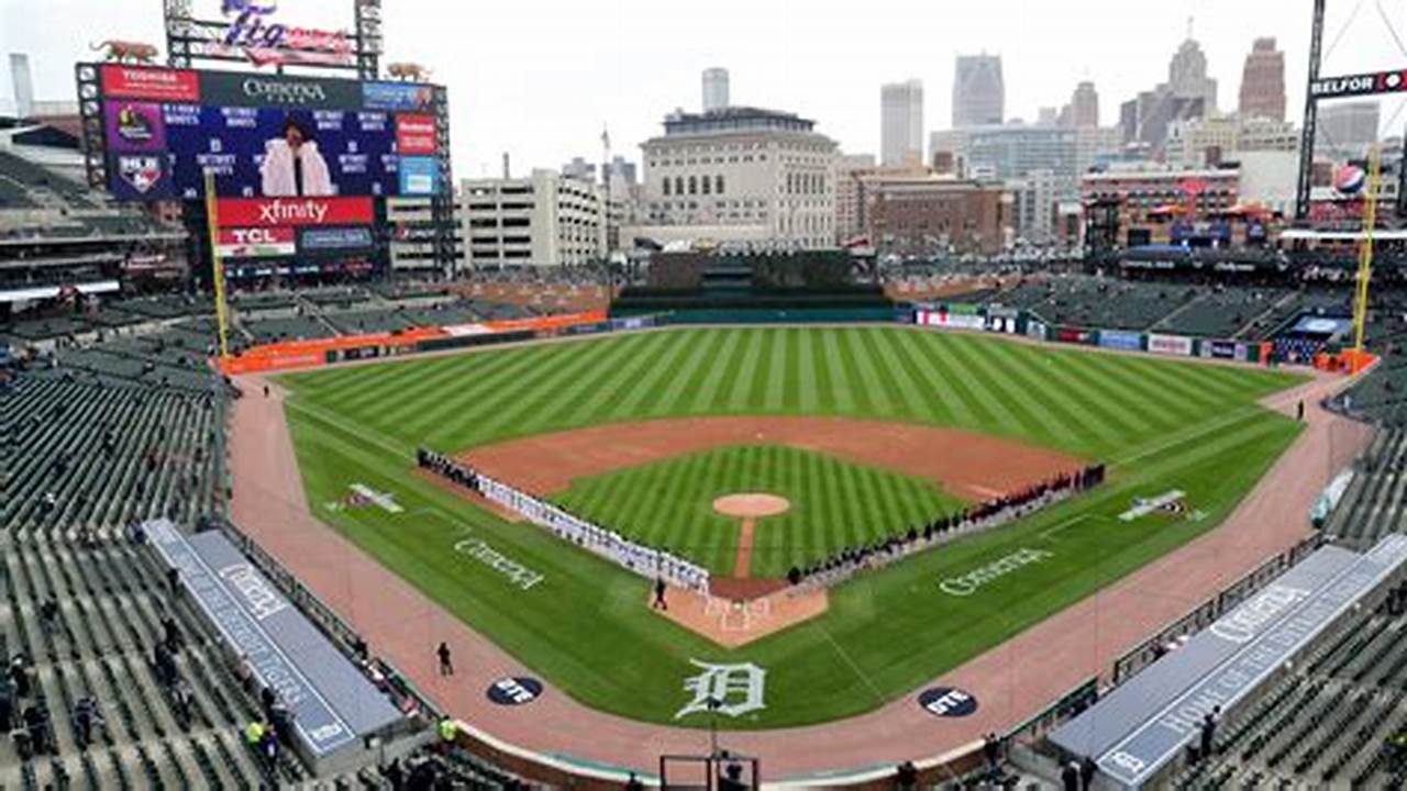 Detroit Tigers Opening Day 2024 Comerica Park 2024