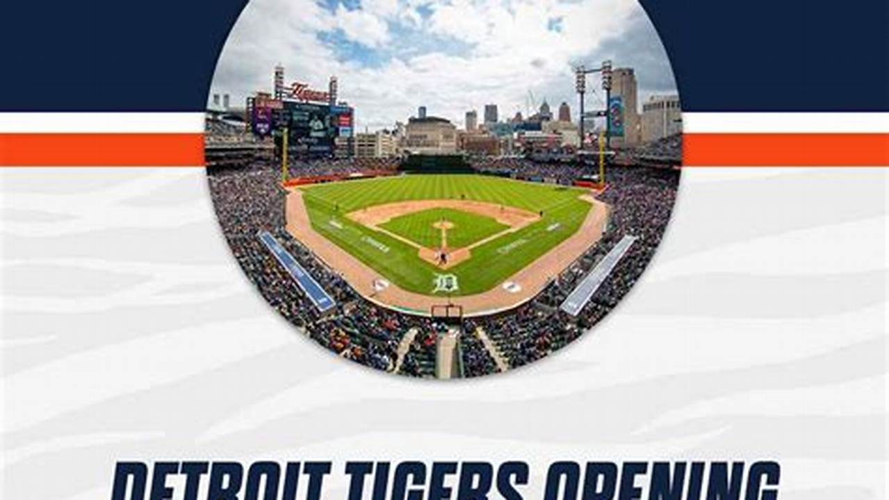 Detroit Will Open The 2024 Season On March 28 Against The Chicago White Sox, Marking The 21St Time The Tigers And White Sox Have Faced Each Other On Opening., 2024