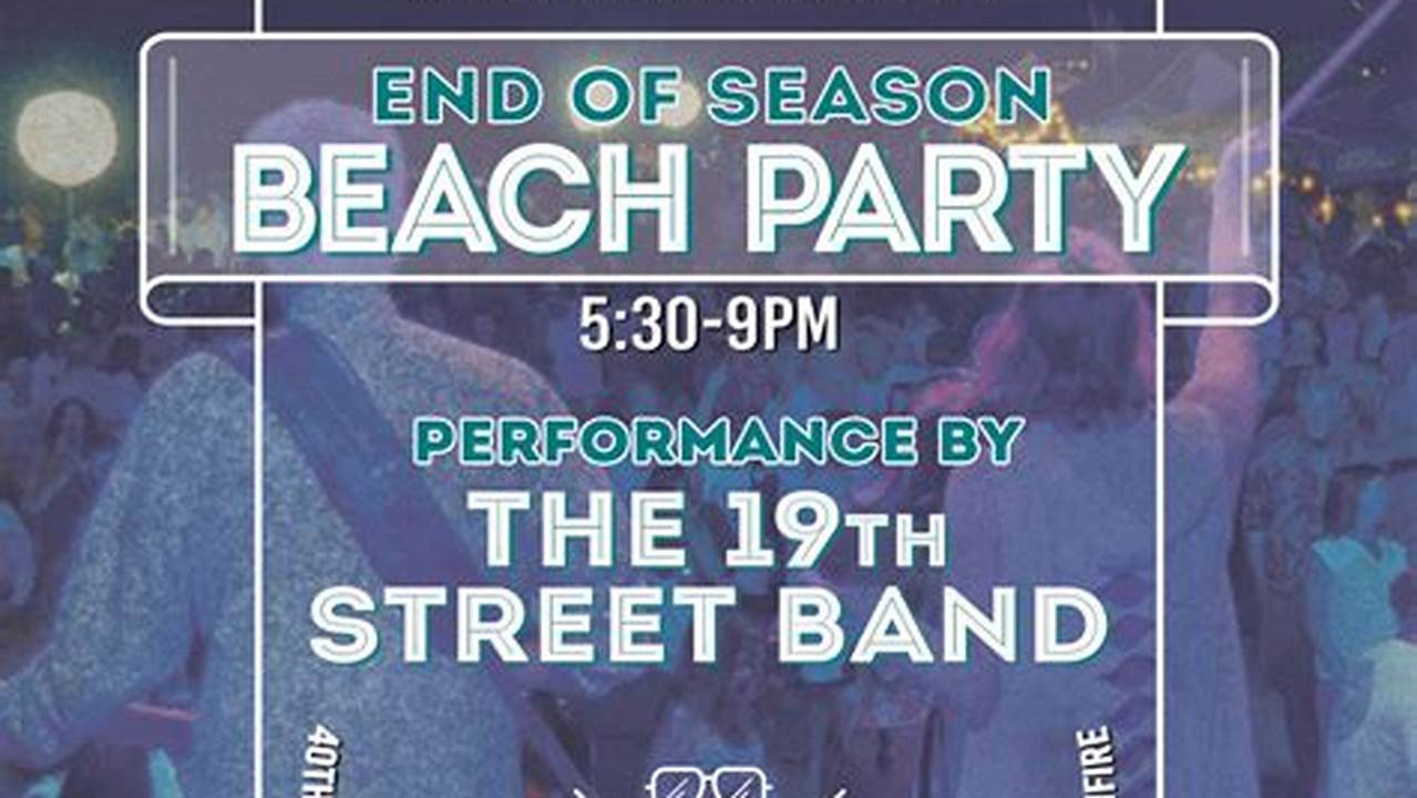 Dewey Beach End Of Summer Party 2024