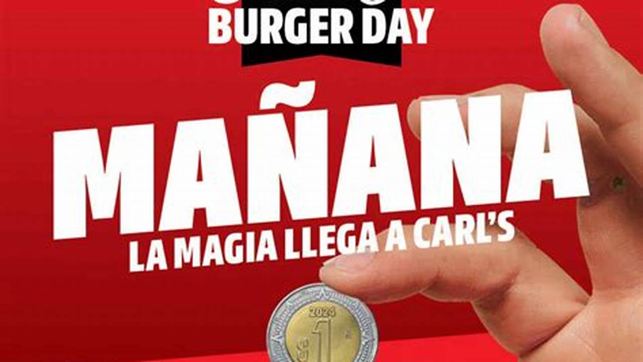 Dia Mundial De La Hamburguesa 2024