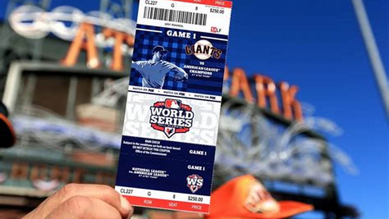 Diamondback World Series Tickets 2024