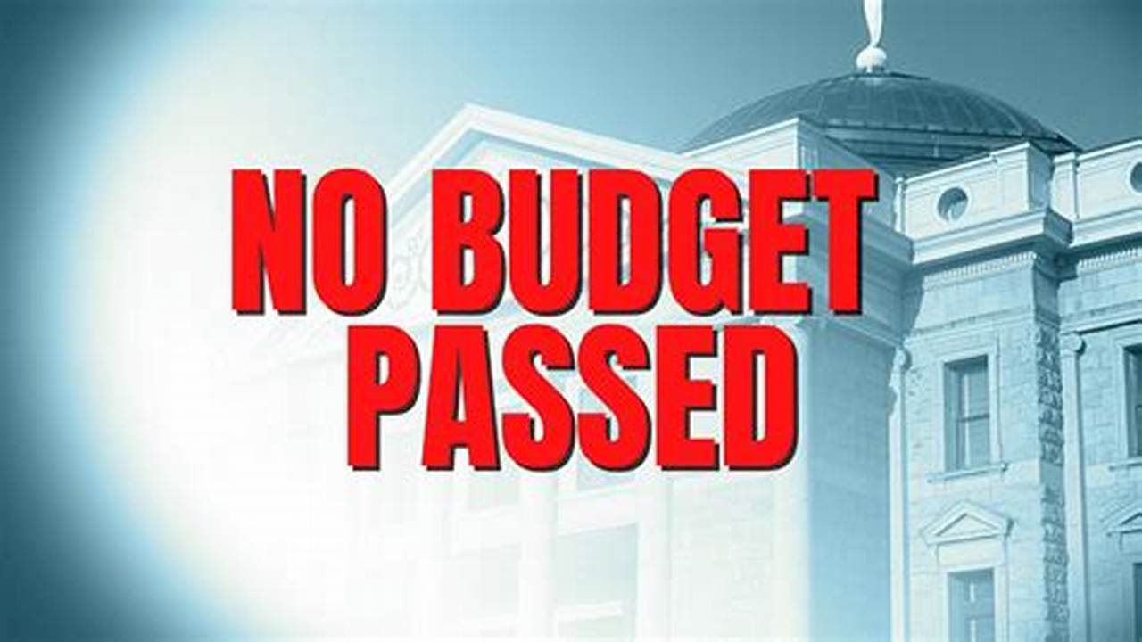Did The Budget Pass 2024