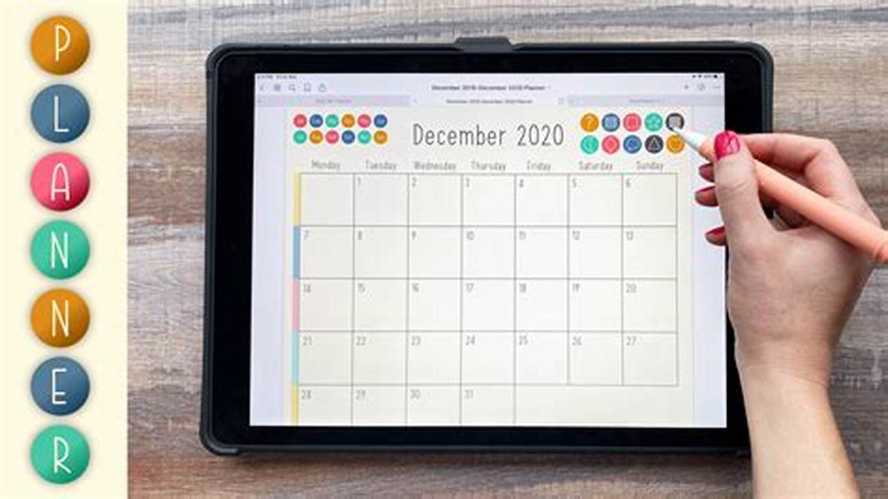 Digital Calendar And Planner