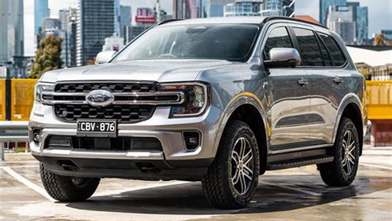 Dimensions For The 2024 Ford Everest Are Dependent On Which Body Type Is Chosen., 2024