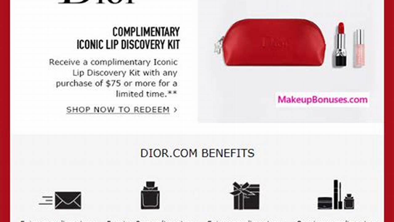 Dior Beauty Promo Codes 2024