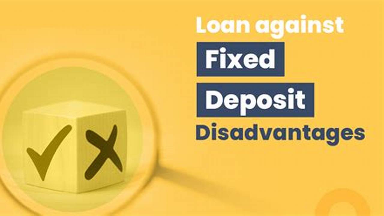 Disadvantages, Loan
