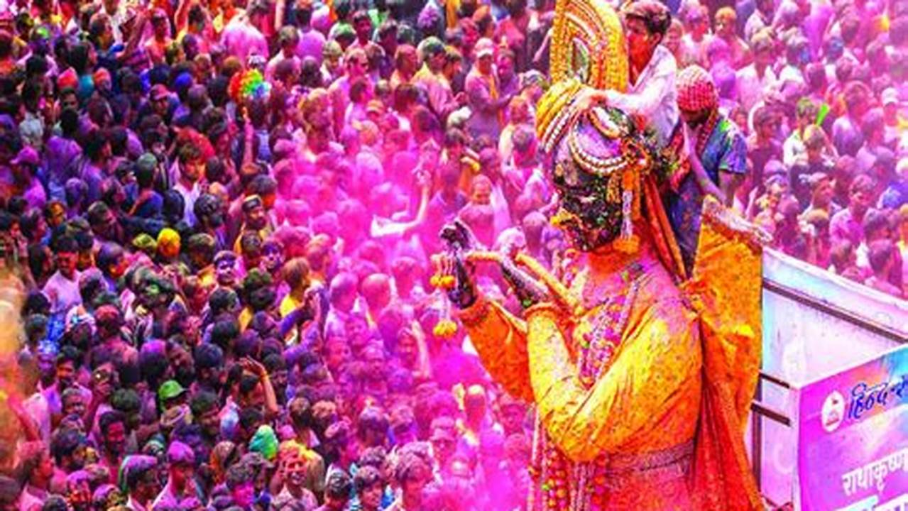 Discover The Top 5 Vibrant Destinations In India To Immerse Yourself In The Joyous Celebrations Of Holi 2024., 2024