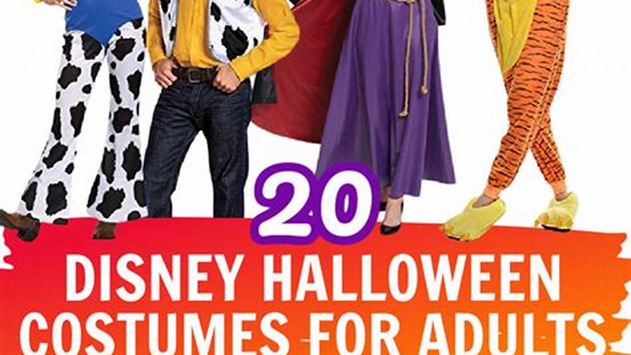 Disney Character Halloween Costumes 2024