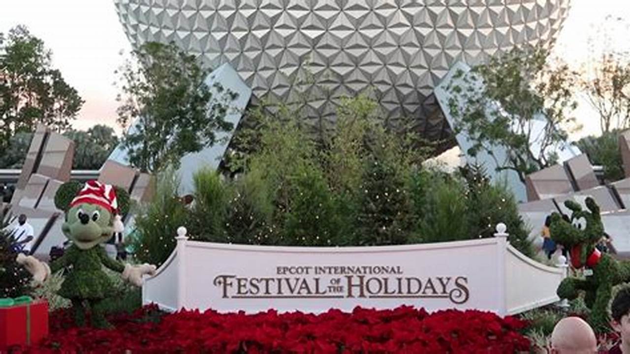 Disney Festival Of The Holidays 2024