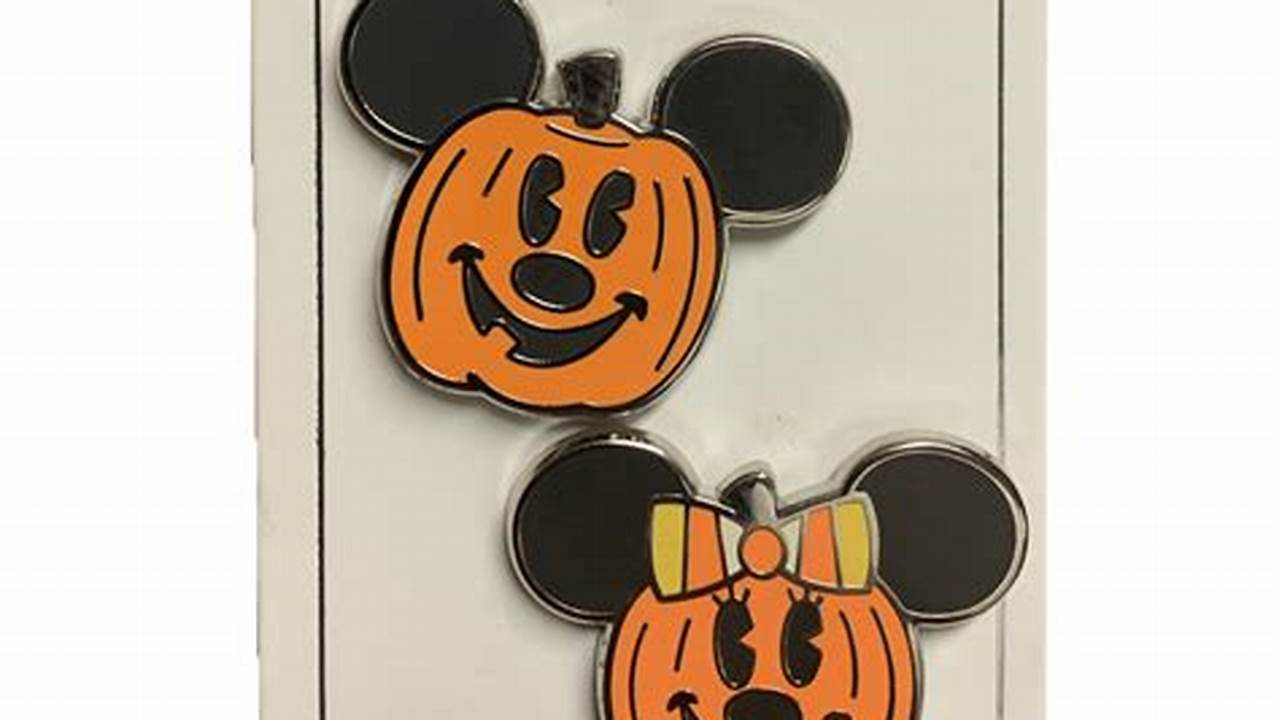 Disney Halloween Pins 2024