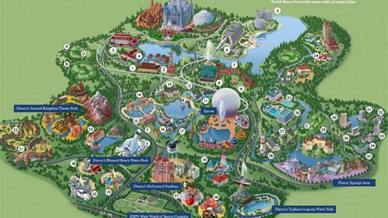 Disney Map 2024