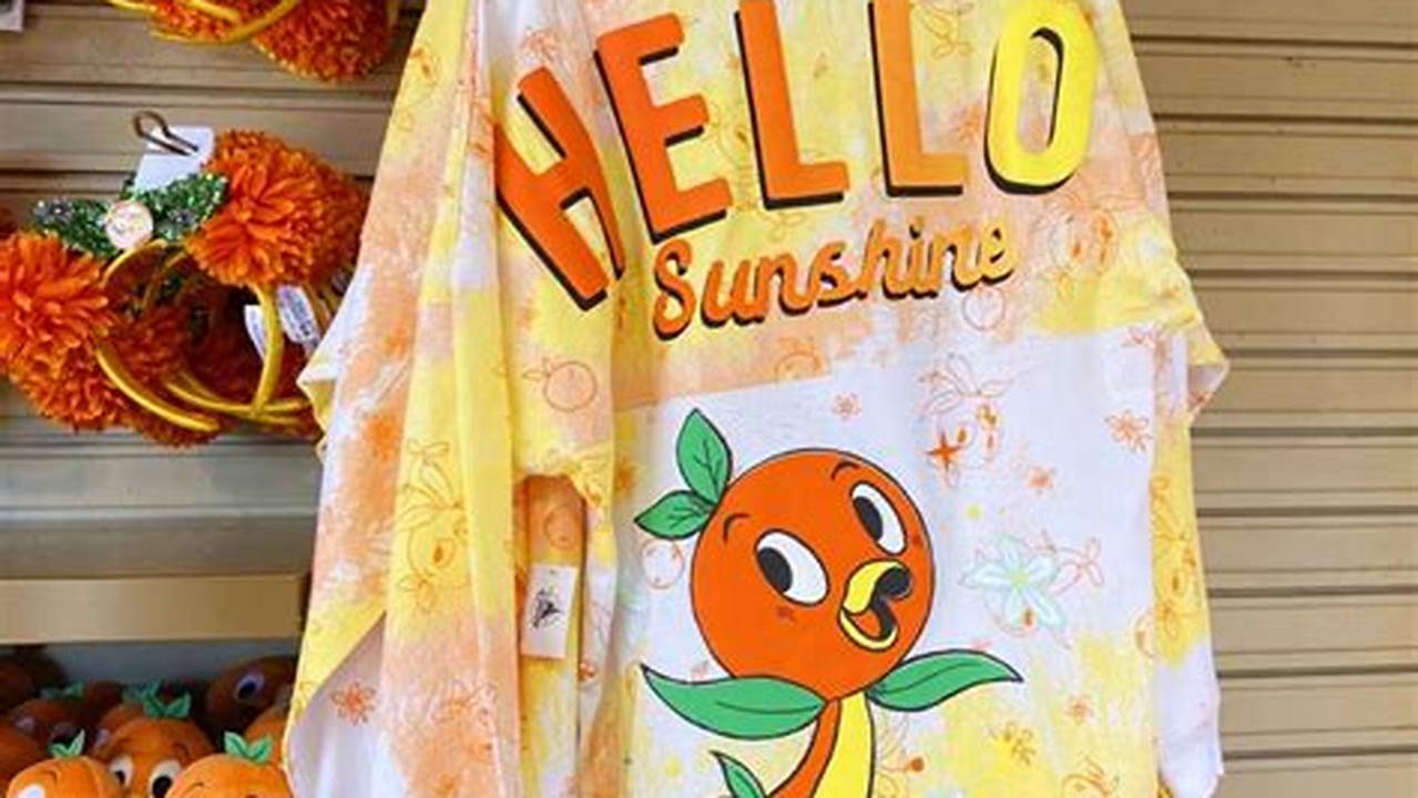Disney Orange Bird Merchandise 2024