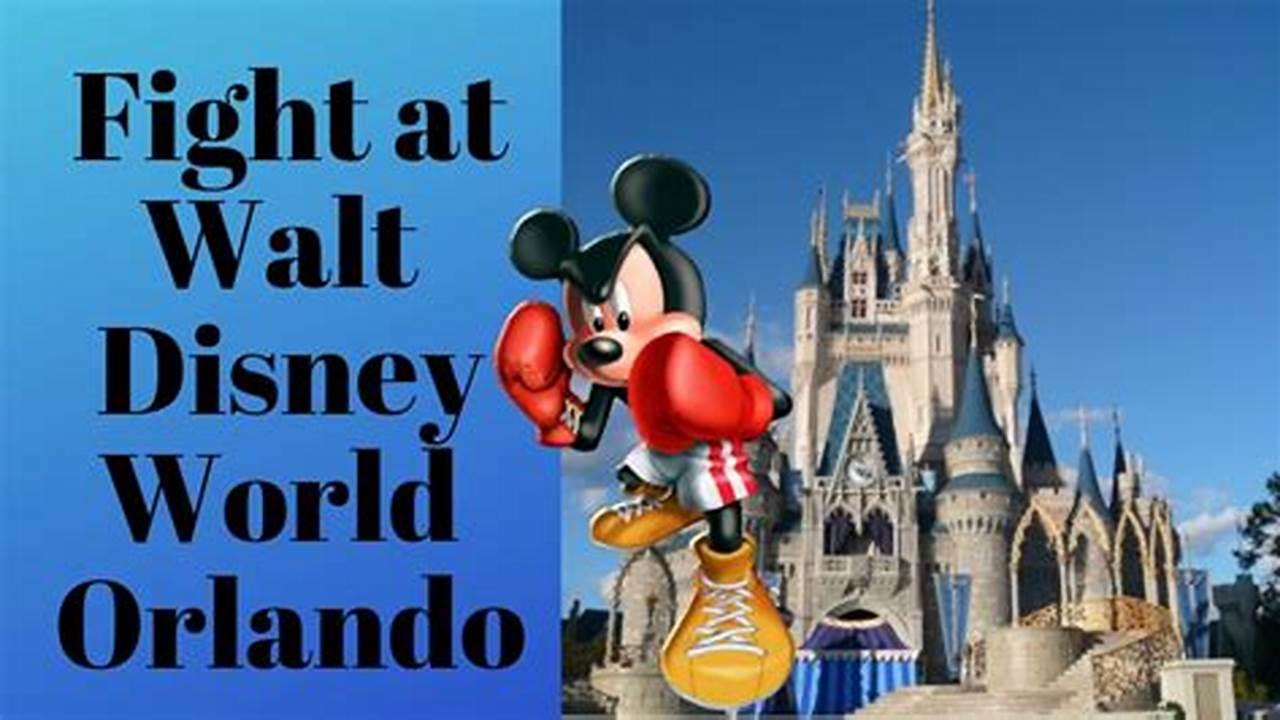 Disney World Fight 2024