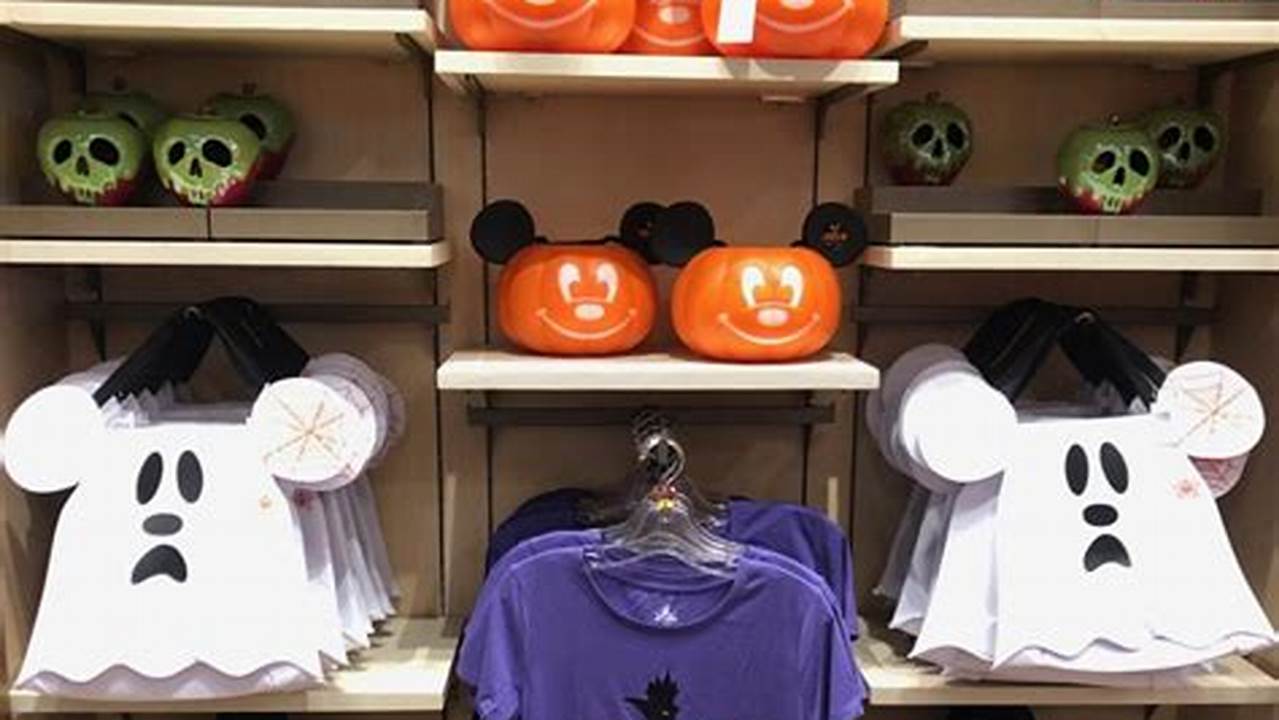 Disney World Halloween Merchandise 2024