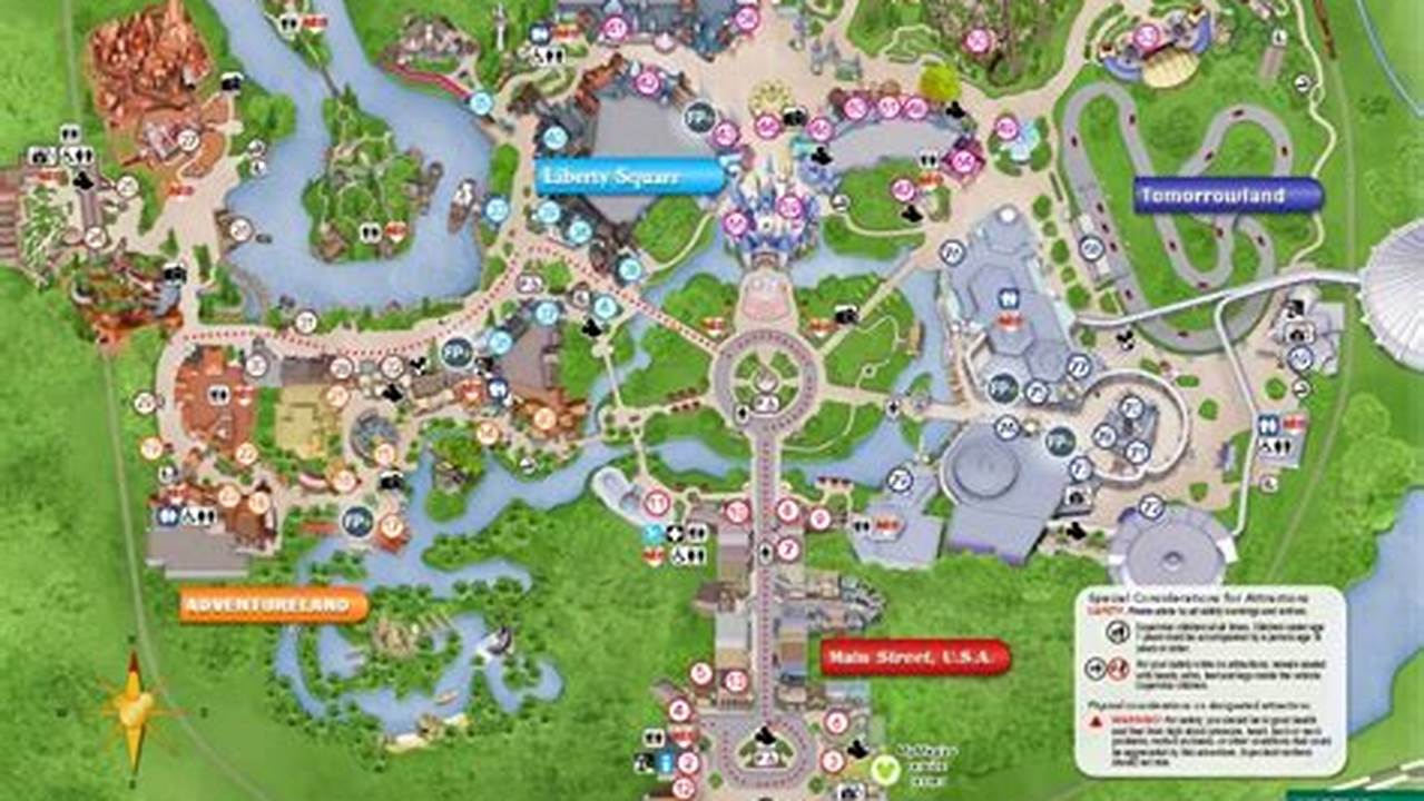 Disney World Printable Maps 2024