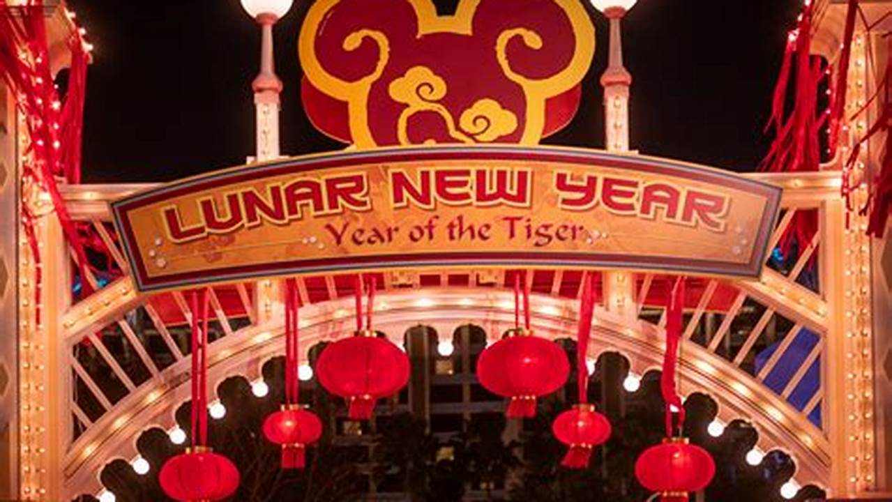 Disneyland Chinese New Year 2024