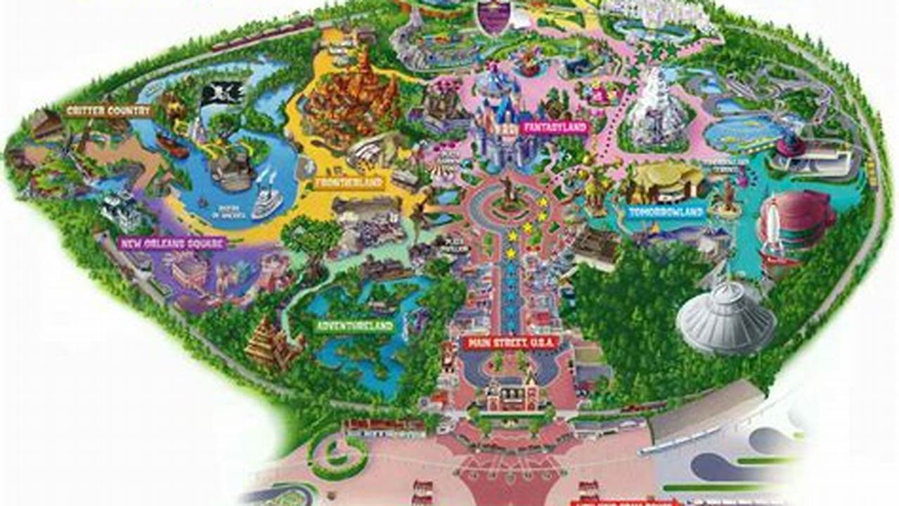 Disneyland Map 2024