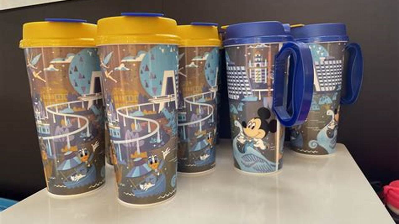 Disneyland Refillable Cups 2024