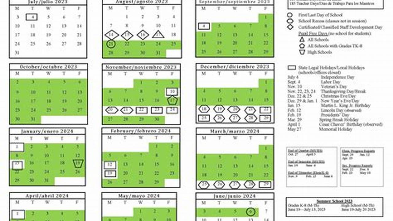 District 214 2024-2025 Calendar School