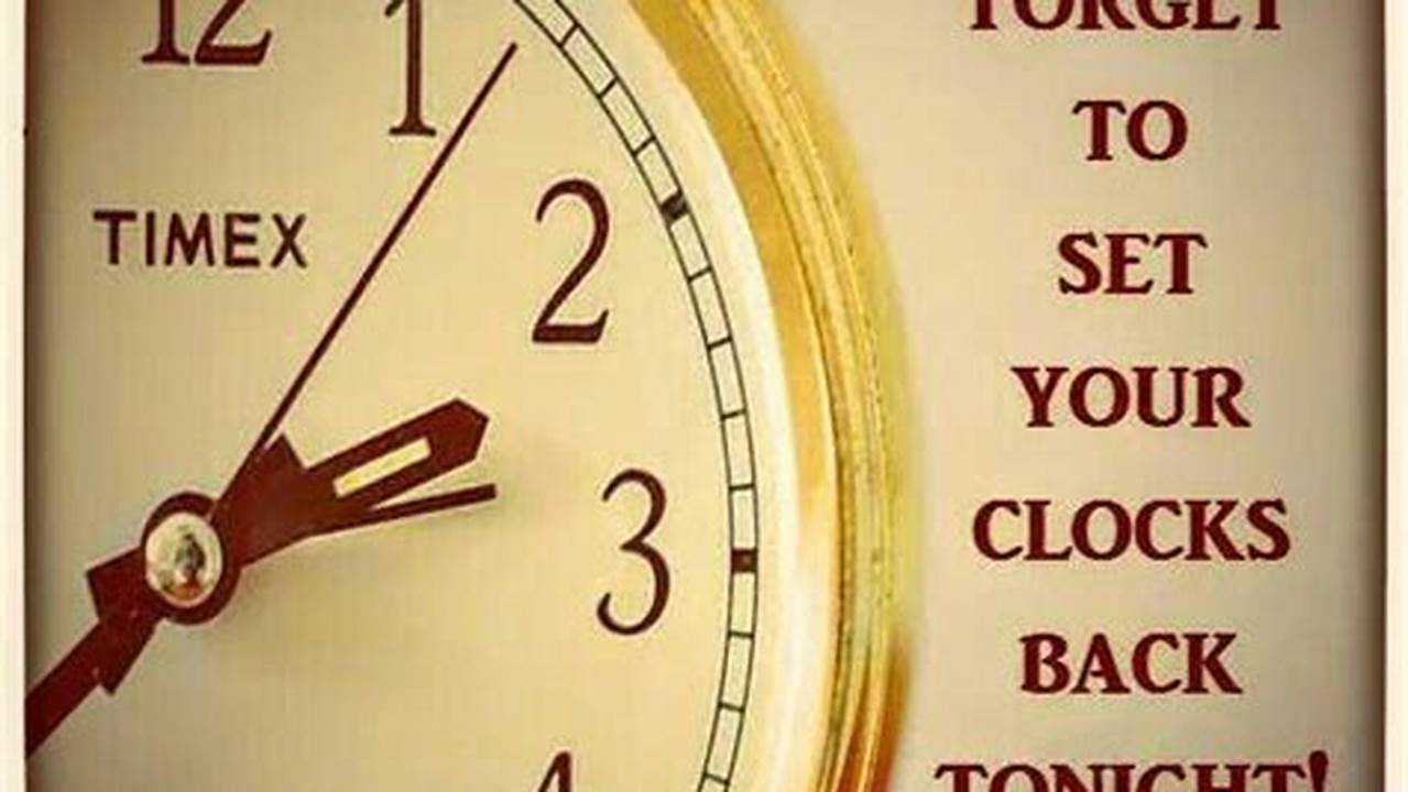 Do Clocks Fall Back In 2024