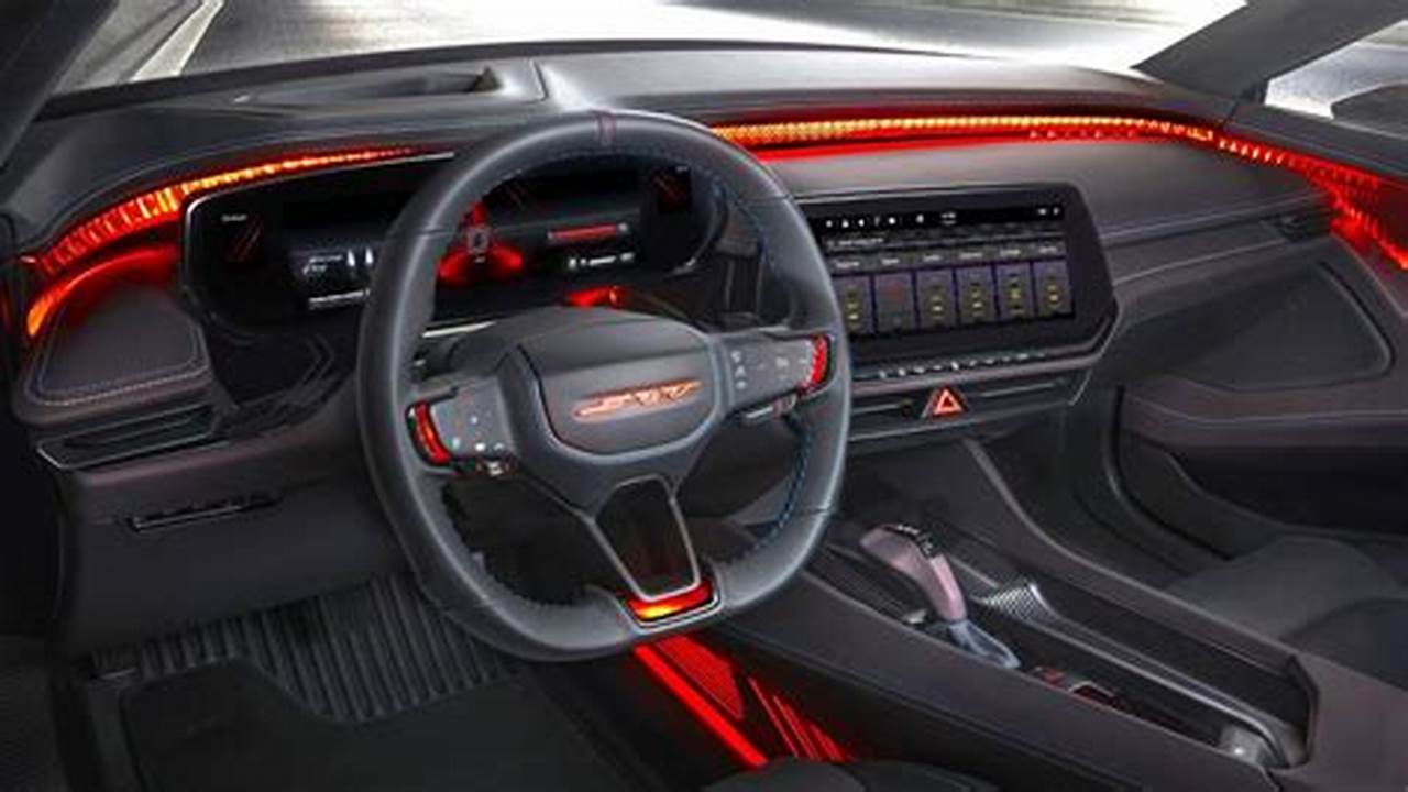 Dodge Challenger Interior 2024