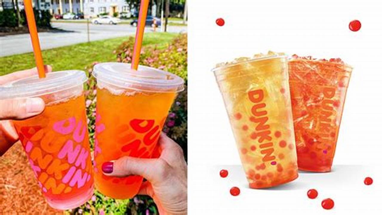 Does Dunkin Donuts Have Boba Tea 2024