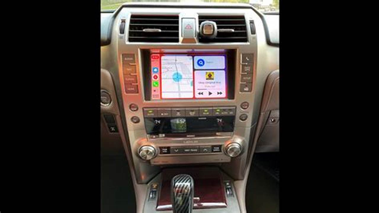 Does The 2024 Lexus Gx 460 Have Wireless Apple Carplay