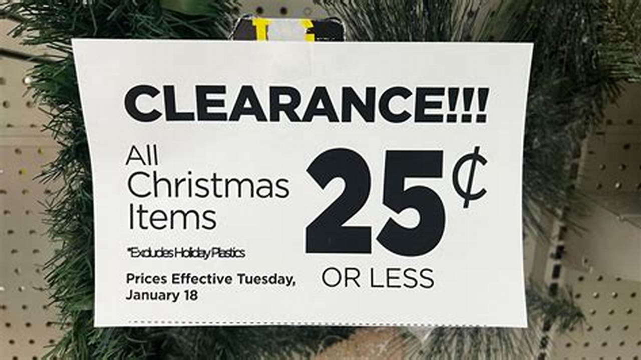 Dollar General Christmas Clearance 2024