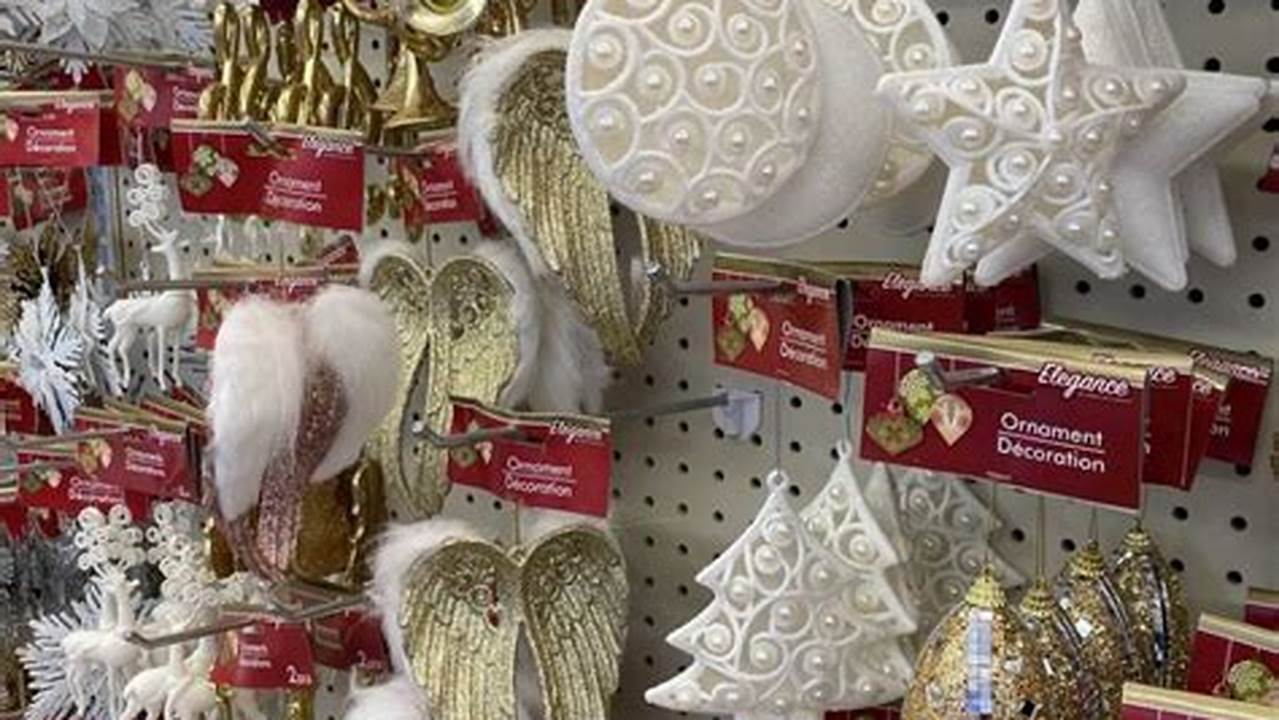 Dollar Tree Christmas Ornaments 2024