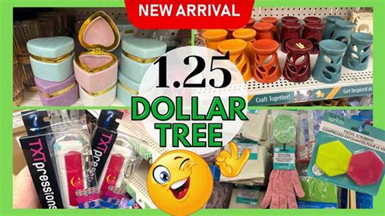 Dollar Tree New Items For 2024