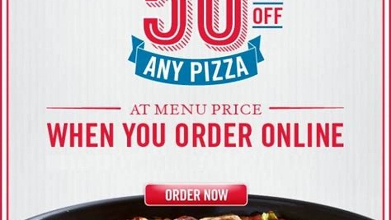 Domino'S Coupons October 2024