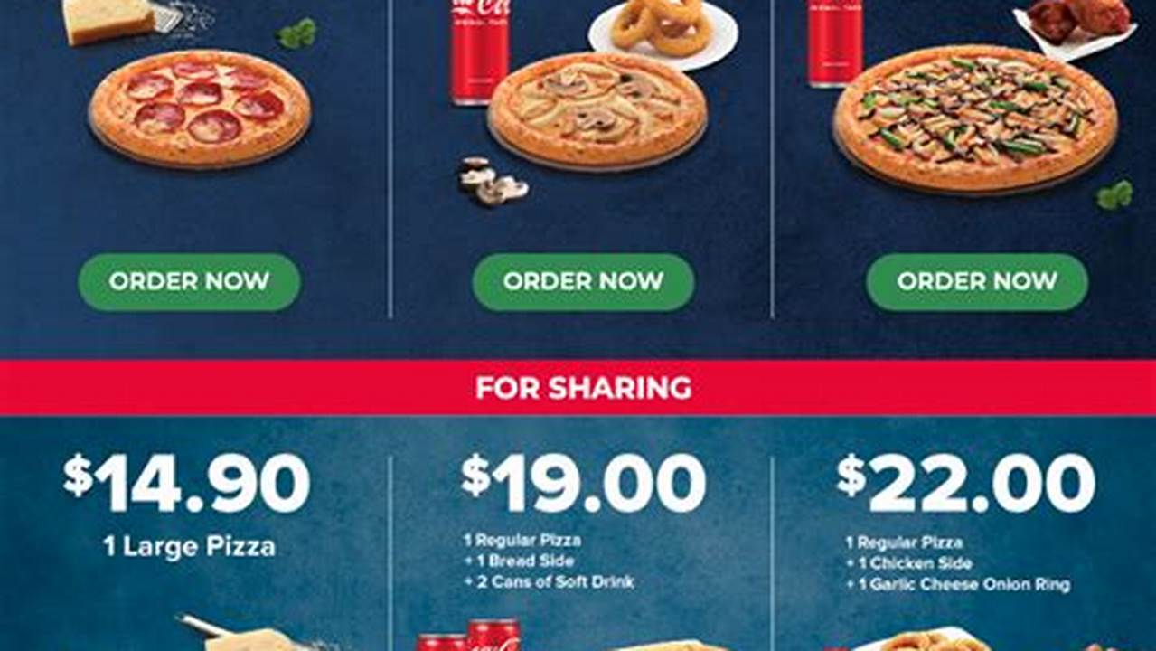 Domino'S Pizza Price 2024 Calendar