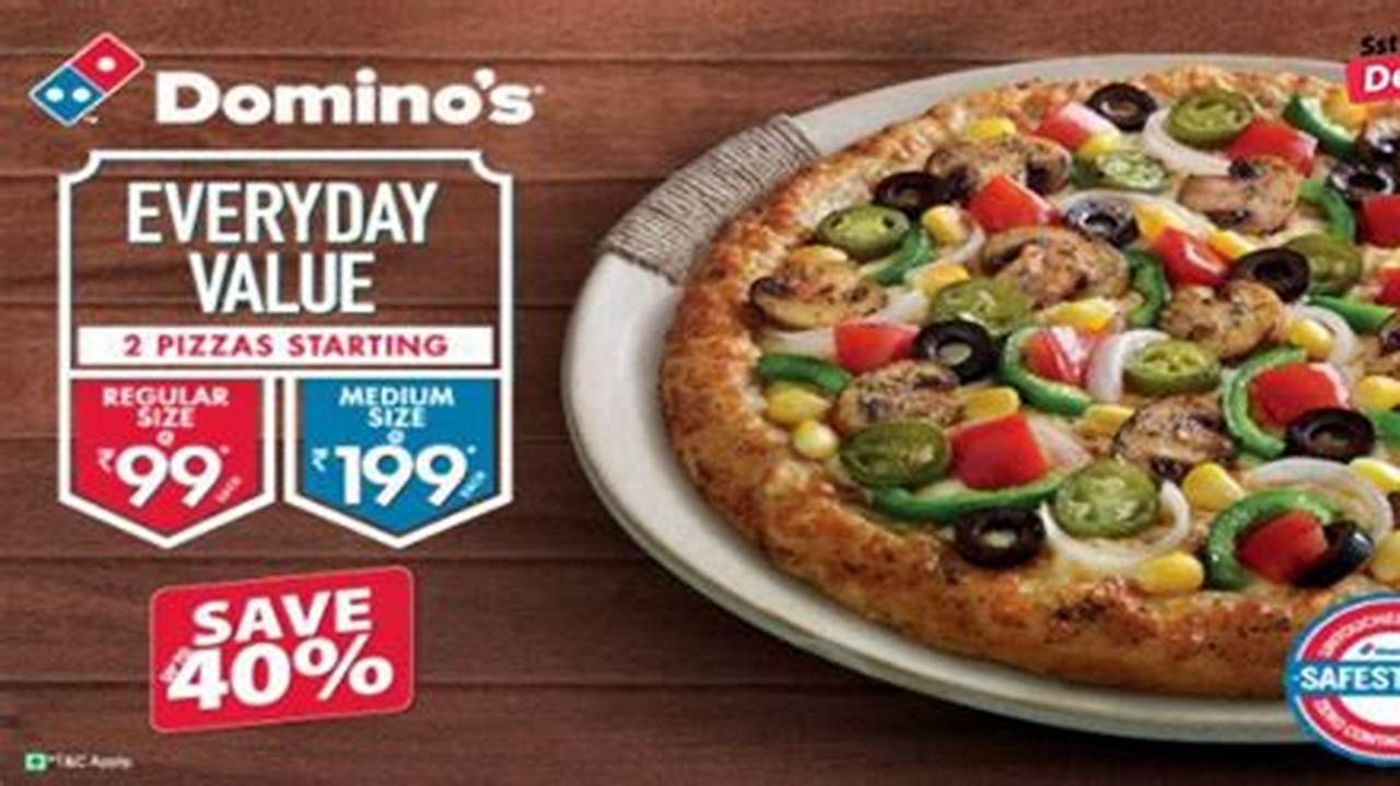 Domino Pizza Specials Offers 2024 Calendar