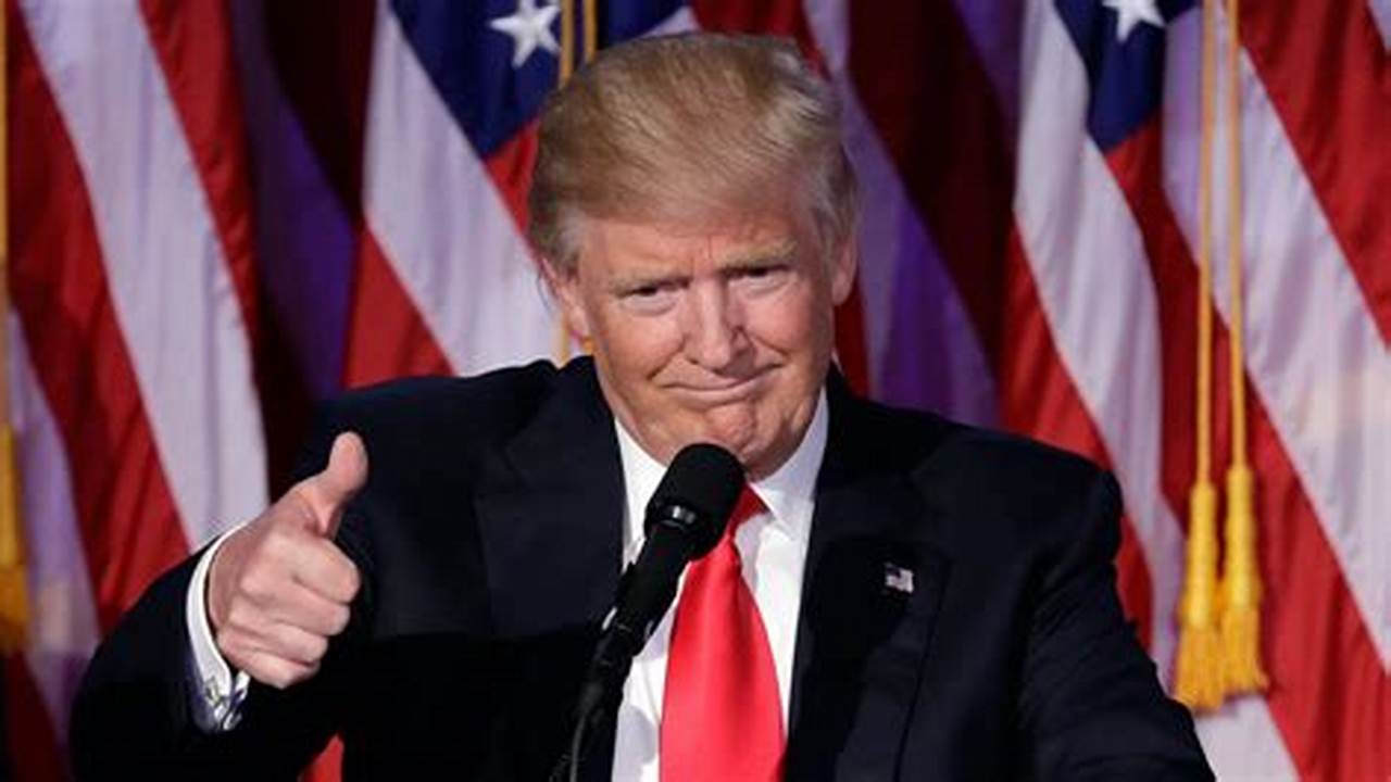 Donald Trump, The 45Th President Of The United States From 2017 To 2021, Announced His Campaign For A Nonconsecutive Second Presidential Term In The 2024 U.s., 2024