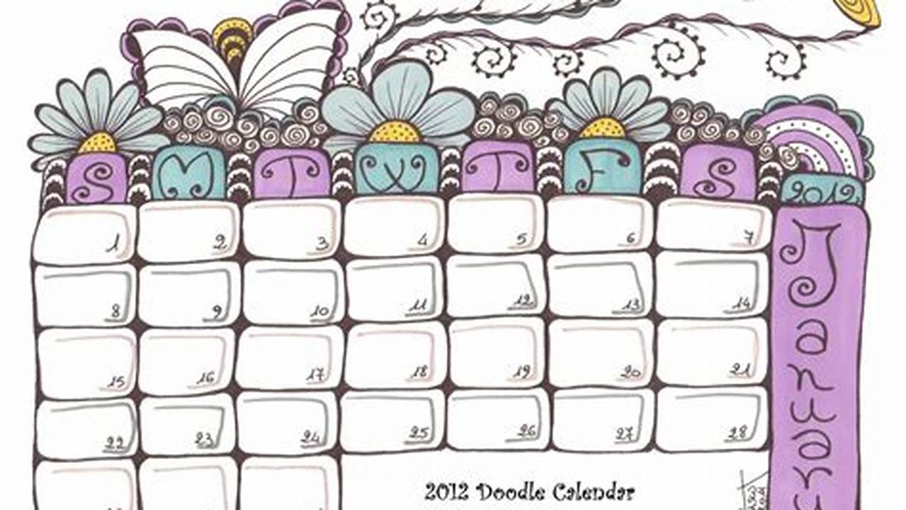 Doodle For Calendar