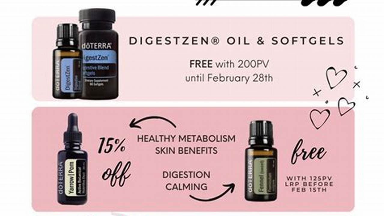 Doterra February 2024 Promotion