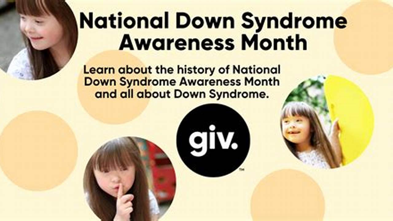 Down Syndrome Awareness Week 2024