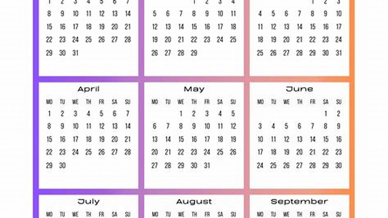 Download 2024 Calendar, Transparent Png, Hd Png Transparent., 2024