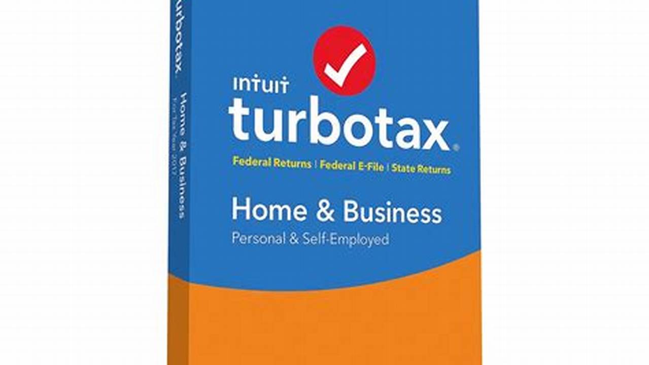 Download Turbotax Desktop Tax Preparation Software And Do Your Taxes On Your Computer., 2024
