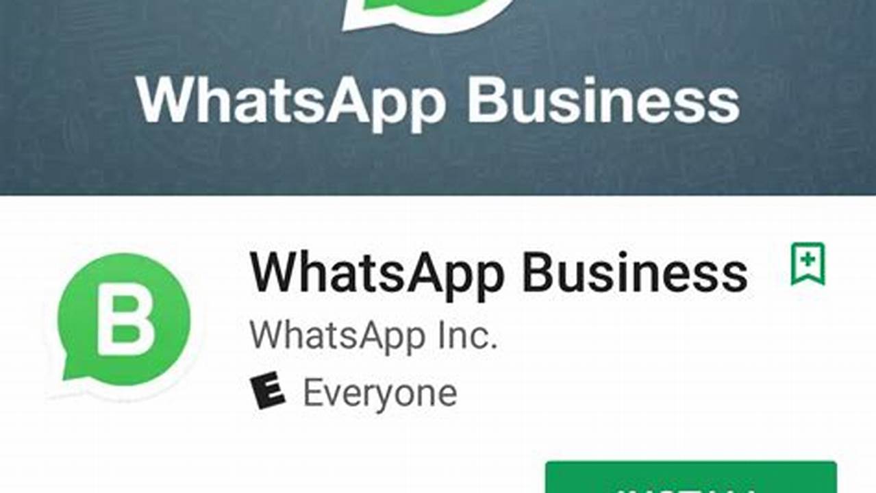 Download Whatsapp Business Latest Version 2024